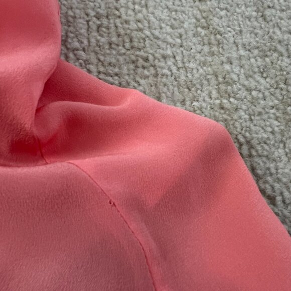 Stella & Jamie Asymmetrical Silk Sleeveless Blouse Top S - Picture 7 of 9